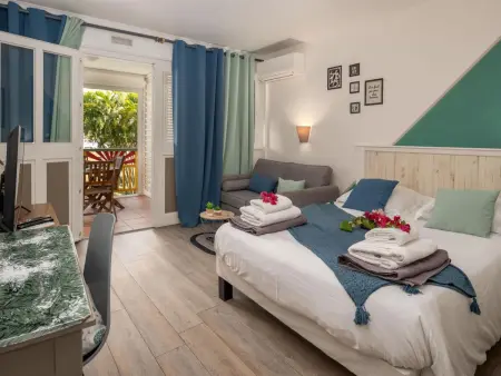 Der Tropische Flamboyant, Appartement 4 personnes à Saint François - Photo 10