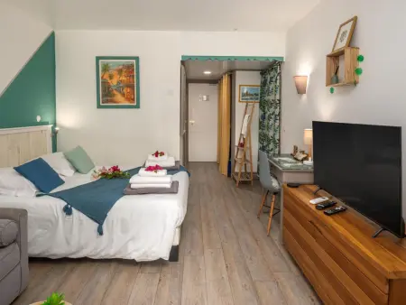 Der Tropische Flamboyant, Appartement 4 personnes à Saint François - Photo 11