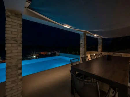Ferienvilla  Villa Grc  mit Infinity Pool, Maison 10 personnes à Brodarica Žaborić - Photo 6