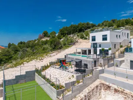 Ferienvilla  Villa Grc  mit Infinity Pool, Maison 10 personnes à Brodarica Žaborić - Photo 9