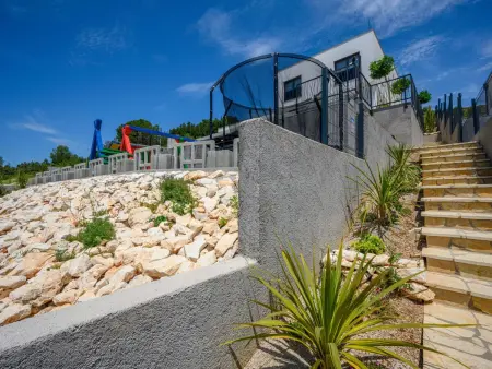 Ferienvilla  Villa Grc  mit Infinity Pool, Maison 10 personnes à Brodarica Žaborić - Photo 12