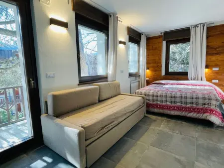Zwei-Zimmer-Wohnung 5 p.l. Villa Linda, Appartement 2 personnes à Bardonecchia - Photo 10