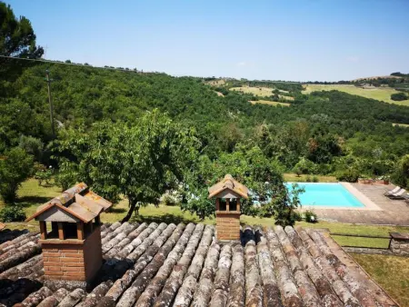 Altes Haus in Rotecastello mit großem Pool, Maison 7 personnes à San Venanzo - Photo 3