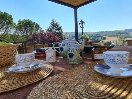 Altes Haus in Rotecastello mit großem Pool, Maison 7 personnes à San Venanzo - Photo 25