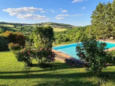 Altes Haus in Rotecastello mit großem Pool, Maison 7 personnes à San Venanzo - Photo 44