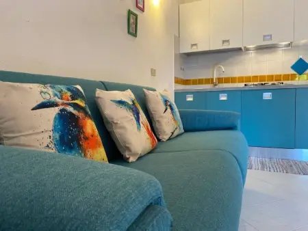Wohnung  Alter Olivenbaum  mit Garten, Appartement 4 personnes à Agrustos - Photo 5