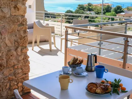 Wohnung GIallo mit Schwimmbad und Meerblick, Appartement 4 personnes à Balestrate - Photo 23