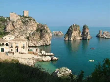 Wohnung in Balestrate mit Schwimmbad und Meerblick - Photo 6