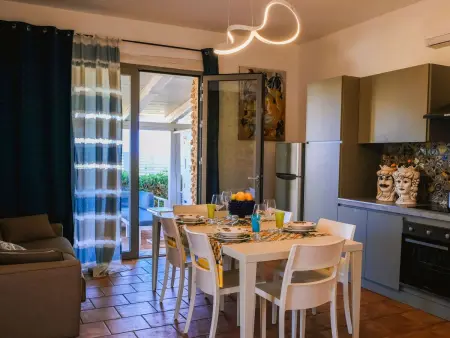 Wohnung in Balestrate mit Schwimmbad und Meerblick - Photo 12