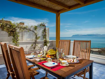 BluOltremare-Terrasse, Appartement 6 personnes à Castellammare del Golfo - Photo 1