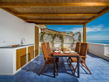 BluOltremare-Terrasse, Appartement 6 personnes à Castellammare del Golfo - Photo 3