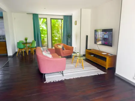 Wohnung mit Garten, Appartement 4 personnes à Cap Malheureux - Photo 1