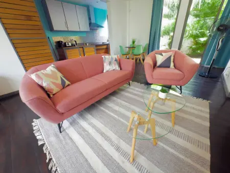 Wohnung mit Garten, Appartement 4 personnes à Cap Malheureux - Photo 4