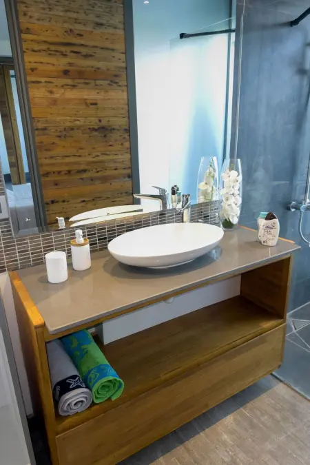 Wohnung mit Garten, Appartement 4 personnes à Cap Malheureux - Photo 11