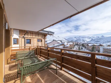 Appartement élégant, 6 pers, aux pieds des pistes à Huez - Photo 14