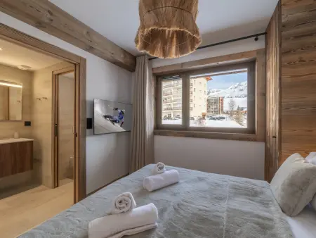 Élégant appartement 6 pers, balcon, proche pistes - Photo 9