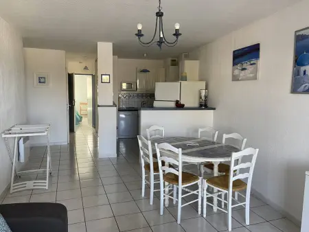 Appartement 3 pièces, vue port, pour 6 à Canet-Plage - Photo 2