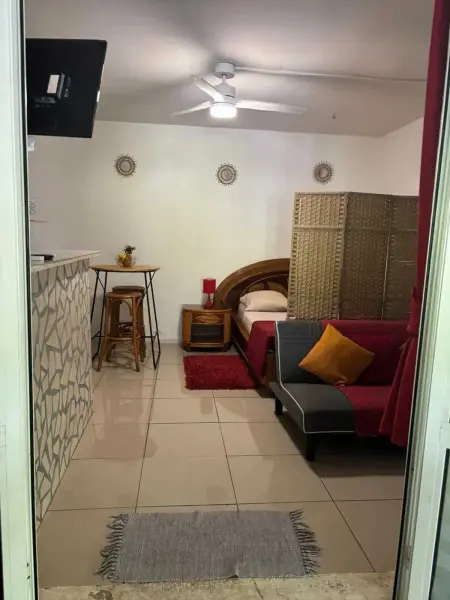 Charmant studio avec vue jardin à Morne-à-l'Eau, 30 m² - Photo 12