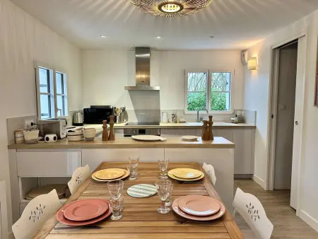 Maison bretonne typique 3* avec toit de chaume à Fouesnant - Photo 4