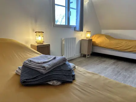 Maison bretonne typique 3* avec toit de chaume à Fouesnant - Photo 15