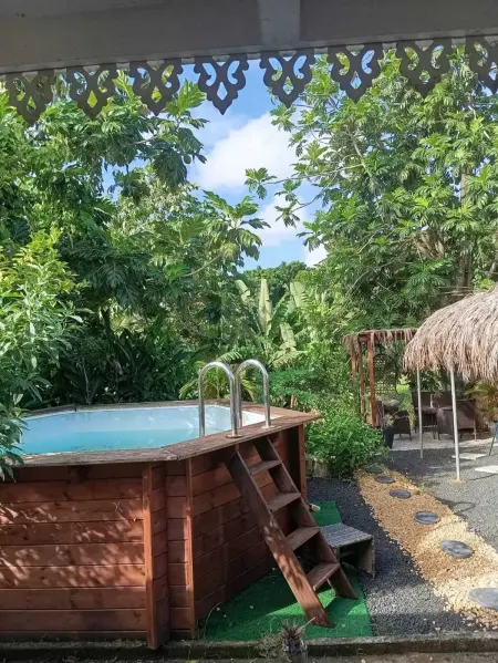 Studio charmant avec piscine privée à Rivière-Pilote 25 m² - Photo 1