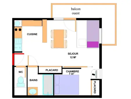 Appartement cosy 4 pers, au pied des pistes avec Wifi gratuit - Photo 5