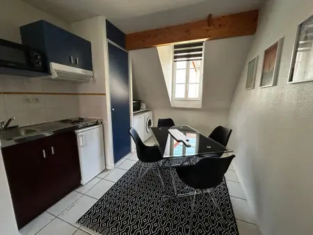Studio à La Roche-Posay avec Piscine et WIFI, Appartement 4 personnes à La Roche Posay - Photo 7