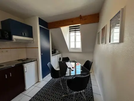 Studio à La Roche-Posay avec Piscine et WIFI, Appartement 4 personnes à La Roche Posay - Photo 11
