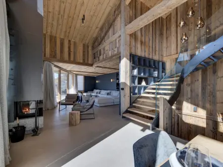 Chalet de luxe avec espace bien-être - 14 pers, sauna, cheminée - Photo 3