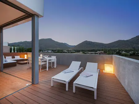 Penthouse moderne avec piscine commune, climatisation, pour 2 personnes - Photo 11