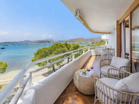 Appartement front de plage à Puerto Pollensa avec parking et climatisation - Photo 2