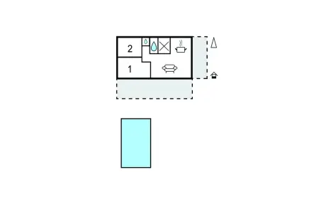 Maison avec piscine privée, Maison 4 personnes à Mazan - Photo 18