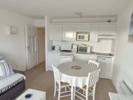 Studio cabine lumineux pour 4 avec balcon exposé sud, Stella Plage - Photo 2