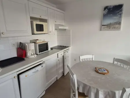 Studio cabine lumineux pour 4 avec balcon exposé sud, Stella Plage - Photo 4