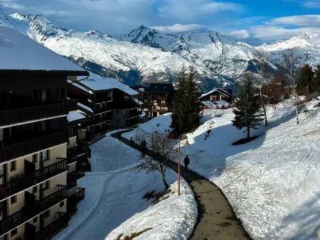 Studio 4 pers à Vallandry, terrasse et ski aux pieds - Photo 11