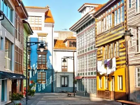 mit Aussicht in Luanco, Appartement 4 personnes à Luanco - Photo 10