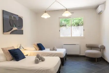 Villa Calade, Beau villa avec piscine, sauna, fitness et vue mer - Photo 3