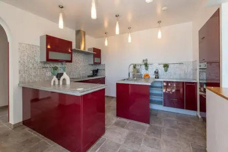 Villa Calade, Beau villa avec piscine, sauna, fitness et vue mer - Photo 16