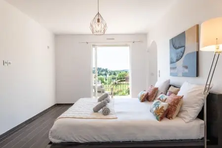Villa Calade, Beau villa avec piscine, sauna, fitness et vue mer - Photo 23