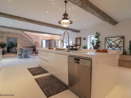 Maison de campagne - 12 pers., Gite 12 personnes à Courgeoût - Photo 3