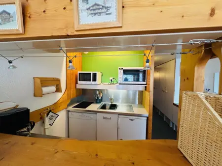 Studio cabine 5 pers, 28 m², Les Arcs 1800, Wifi - Photo 4