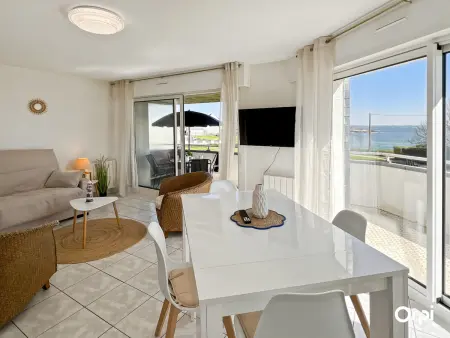 Ploemeur T2 avec Balcon, Garage à 30m Plage, Appartement 4 personnes à Ploemeur - Photo 6