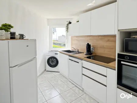 Ploemeur T2 avec Balcon, Garage à 30m Plage, Appartement 4 personnes à Ploemeur - Photo 10