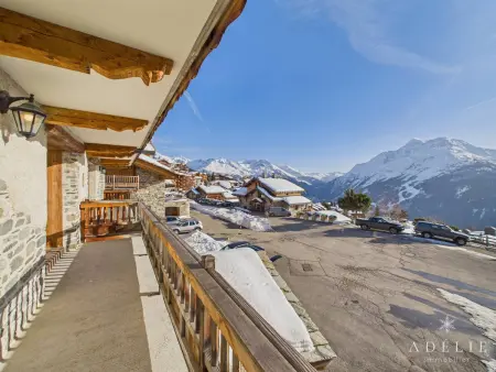 Superbe appartement skis aux pieds 80m², WIFI, parking, 8 pers - Photo 6