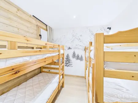 Superbe appartement skis aux pieds 80m², WIFI, parking, 8 pers - Photo 12