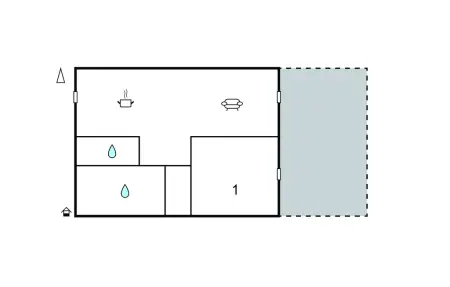 Bel appartement avec terrasse, Appartement 4 personnes à Mimizan - Photo 12