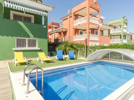 Grande villa 4 chambres, piscine privée, climatisation, WiFi - Photo 21