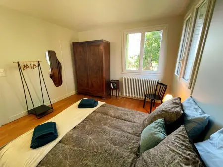 Maison individuelle avec grand jardin et WIFI, Gite 5 personnes à Meusnes - Photo 13