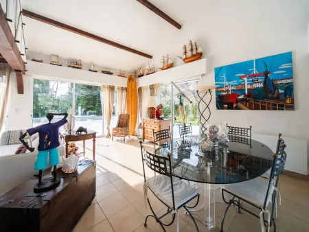 Villa à Hossegor avec jardin et piscine chauffée pour 10 personnes - Photo 7