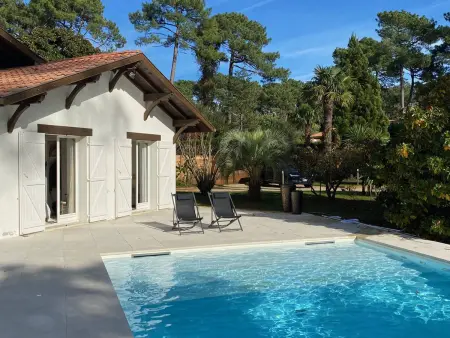 Villa à Hossegor avec jardin et piscine chauffée pour 10 personnes - Photo 21